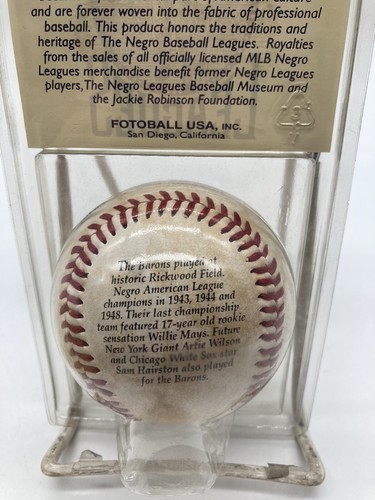 Fotoball Negro Leagues commemorative baseball (1995)...You pick your team - Picture 20 of 20