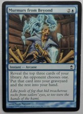 MAGIC THE GATHERING 2005 SAVIORS OF KAMIGAWA BLUE MURMURS FROM BEYOND ENGL. CARD