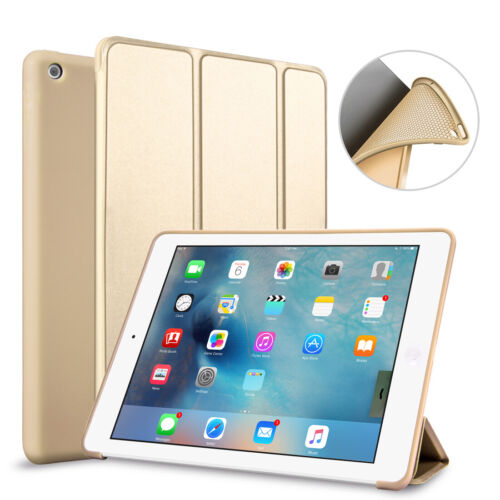 Magnetic Silicone Trifold Case For iPad Mini 2 3 4 5 6 Air Pro 9.7 10.2 10.9 11 - Picture 11 of 11
