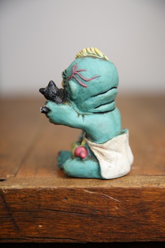 Vintage 1986 Meet The Ugglies Reject Monster Toy Figure RARE - Picture 2 of 6