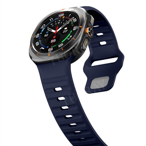 Correa de silicona para reloj Samsung Galaxy Ultra 47 mm correa de bucle pulsera pulsera - Imagen 46 de 110