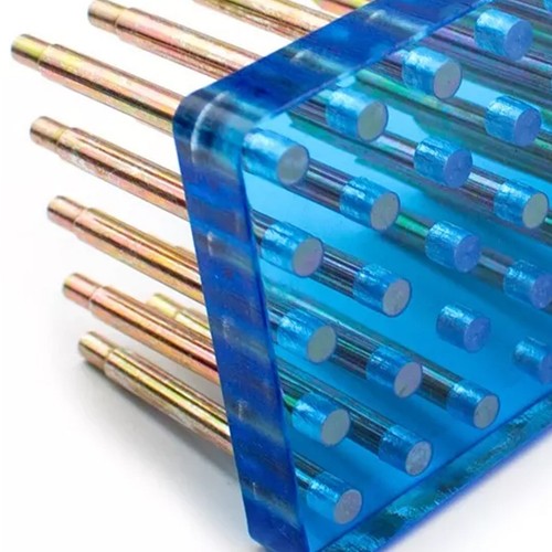 34 STCK. Hochpräzise Edelsteine Dopsticks Set Durchmesser 6 mm Länge 65 mm Edelstein Dop Stick - Bild 5 von 12