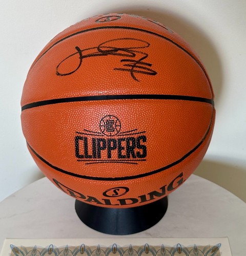 Paul George Autographed NBA LA Clippers Game Ball Series Basketball JSA COA - Picture 2 of 3