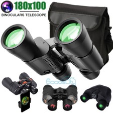 180x100 Military Zoom Powerful Binoculars Day/Low Night Optics Hunting  Case US