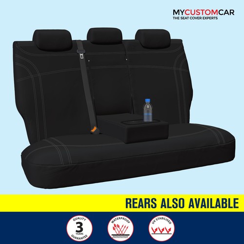 Mazda CX-5 KF SUV 2017-2023 Custom Neoprene Black FRONT Car Seat Covers CX5 - Picture 8 of 13
