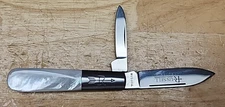 RUSSELL & CO. GREEN RIVER WORKS MOTHER OF PEARL BARLOW 2 BLADE SOLINGEN GERMANY