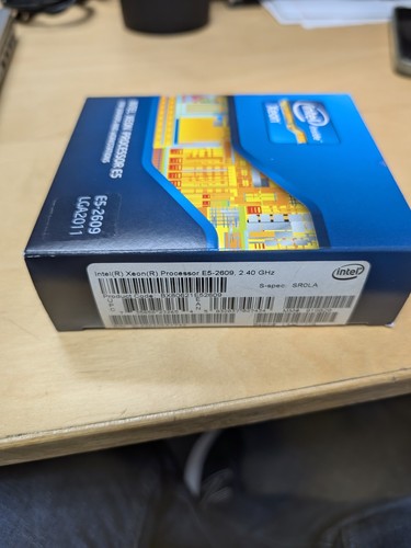 Intel Xeon E5-2609 Server Processor LGA 2011 Workstation 4 Cores New Sealed NIB - Picture 6 of 6
