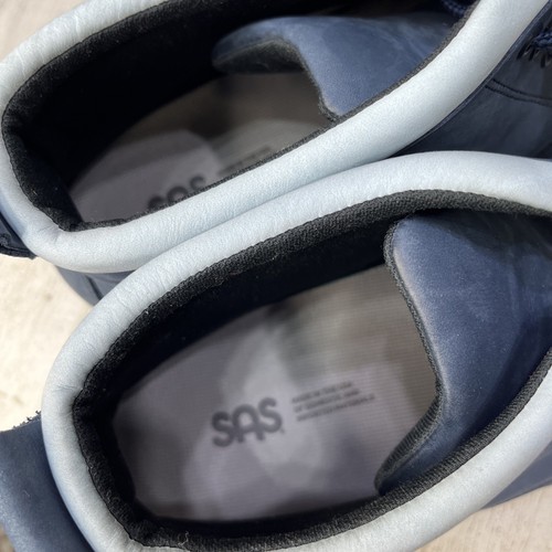 Botas al Tobillo SAS Statesman Chukka Para Hombres Talla US 11.5 W Cuero Azul Tripad Cómodas - Imagen 10 de 13