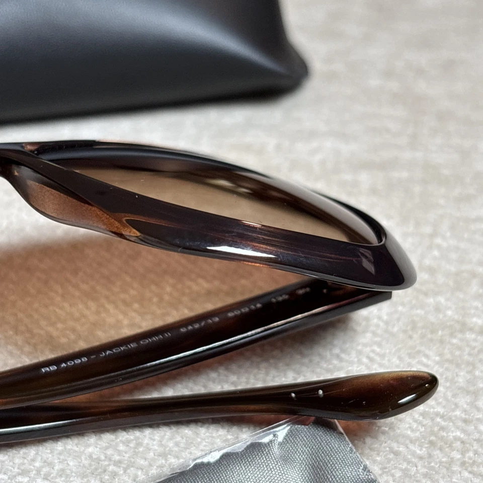 Ray-Ban Sunglasses RB4098 Jackie Ohh II 642/13 Made In Italy - Image 3 of 4