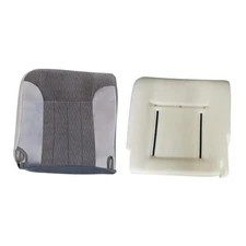  Gray Cloth Driver Side Bottom and Foam Cushion Replacement seat Cover 