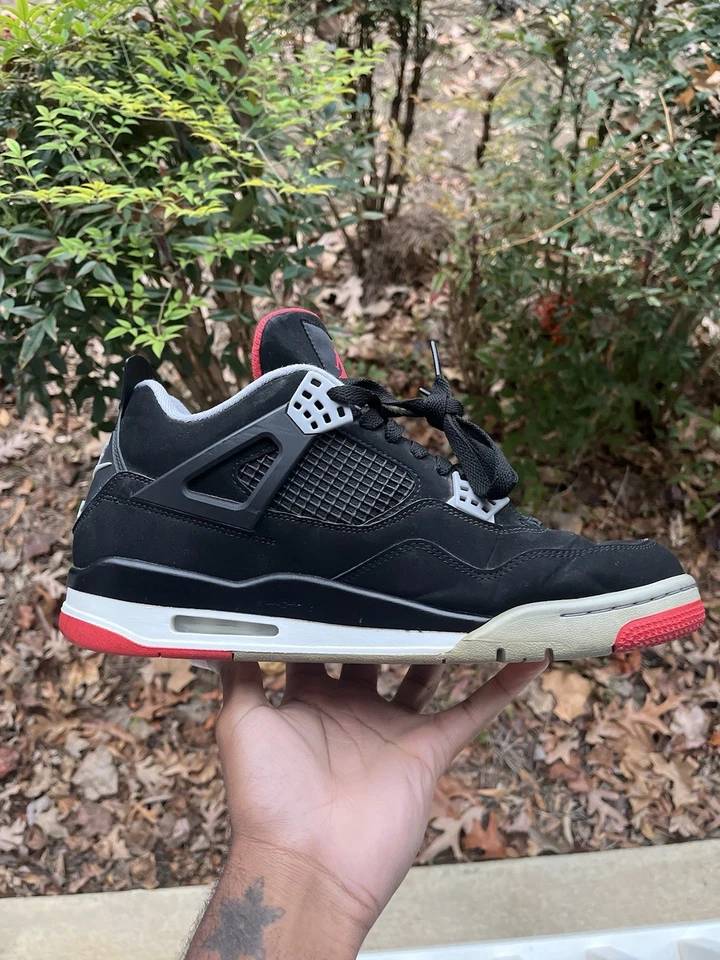 Jordan 4 ретро оригинальные средней породы 2019 размер 11 - Изображение 3 из 4