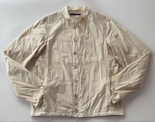sage de cret Reversible Shirt Jacket L Beige - Picture 2 of 12