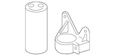 Genuine Audi Dehydrator 8E0-820-193-P