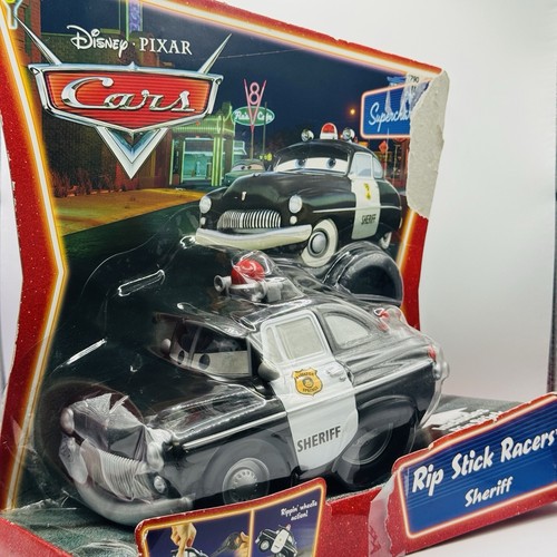 Disney Pixar Cars - RIP STICK RACERS SHERIFF - Supercharged 2007 - Picture 2 of 3