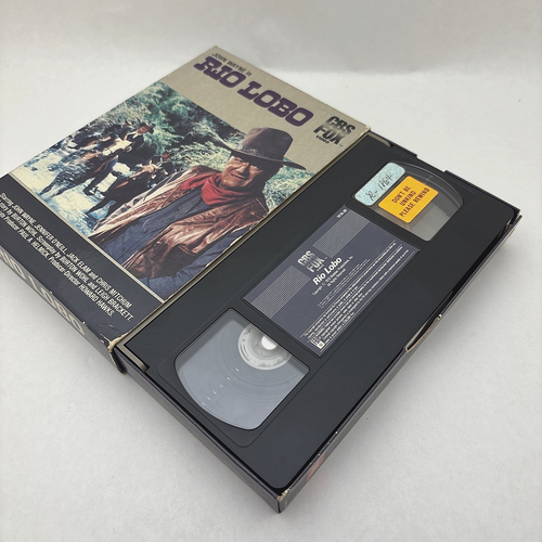 Rio Lobo (1970) (VHS, 1983) CBS/FOX Video, RARE Slide Drawer Box, John Wayne - Picture 7 of 11