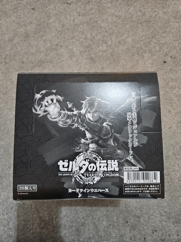 Zelda Tears Of The Kingdom Trading Card Box - Neu und Sealed - 20 Booster Packs - Bild 2 von 5