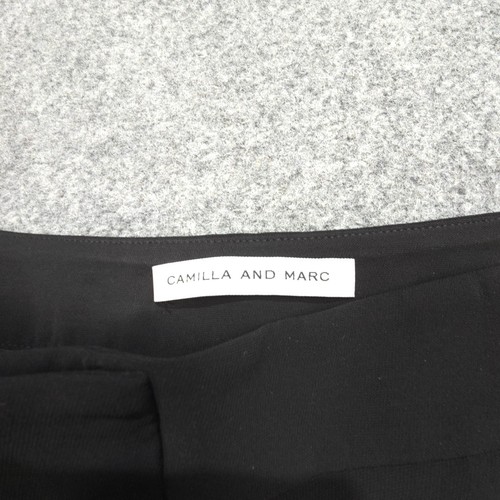 Camilla and Marc Pants womens 12 Black Arlon Drop crotch ankle zip Size 12 - Picture 3 of 9