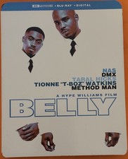 Belly 1998 Hype Williams 4K Ultra HD + Blu-Ray w SLIPCOVER (NO CODE) Like New