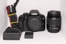 Canon EOS Rebel T100 DSLR Camera with EF-S 18-55mm f/3.5-5.6 Lens