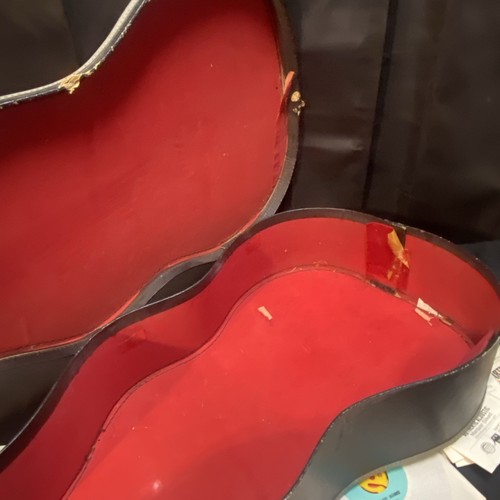 1980s Epiphone PR-350-S Acoustic Guitar W Case Books And Strings READ DETAILS - Picture 21 of 21