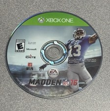 Madden NFL 16 (Microsoft Xbox One, 2015) Disc Only