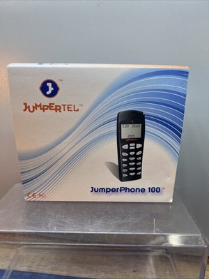 Vintage Cell Phone JumperTel Jumper Phone 100 PC Phone Calls New Open Box
