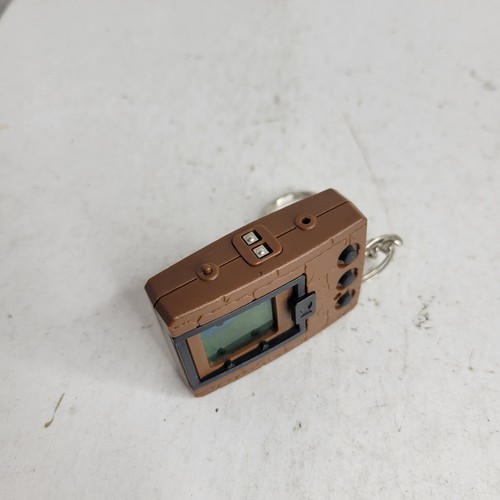 VINTAGE 1997 BANDAI DIGIMON Marrone DIGIVICE ANIMALE DOMESTICO VIRTUALE anni 90 - Foto 5 di 6