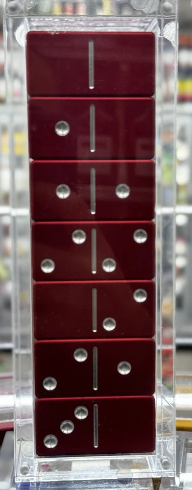 Dominó de metal aluminio Foto 3 de 4