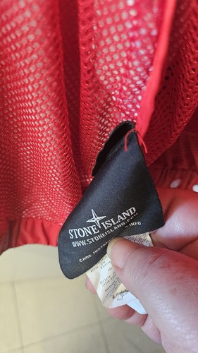 Stone Island Membrana 3L TC Jacket Size xl red hooded - Picture 11 of 17