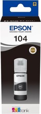 Epson 104 Black Ink 65ml Refill Bottle Fast & Free Delivery