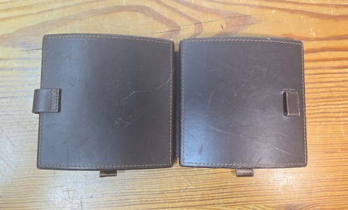 Restoration Hardware Leather 2"x2" Mini Photo Album - Picture 3 of 6