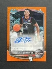 2025-26 Bowman Chrome 1st Auto 13/25 Orange Mojo Refractor Silas Demary Jr