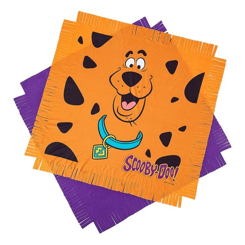 Fun Express Scooby-Doo! Fleece gebunden Überwurf Bastelset - 54" x 54", ergibt 1 - Bild 2 von 4