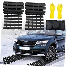 2024 Upgrade Emergency Devices Tire Traction Mats, Portable for 2PCS 27.6in