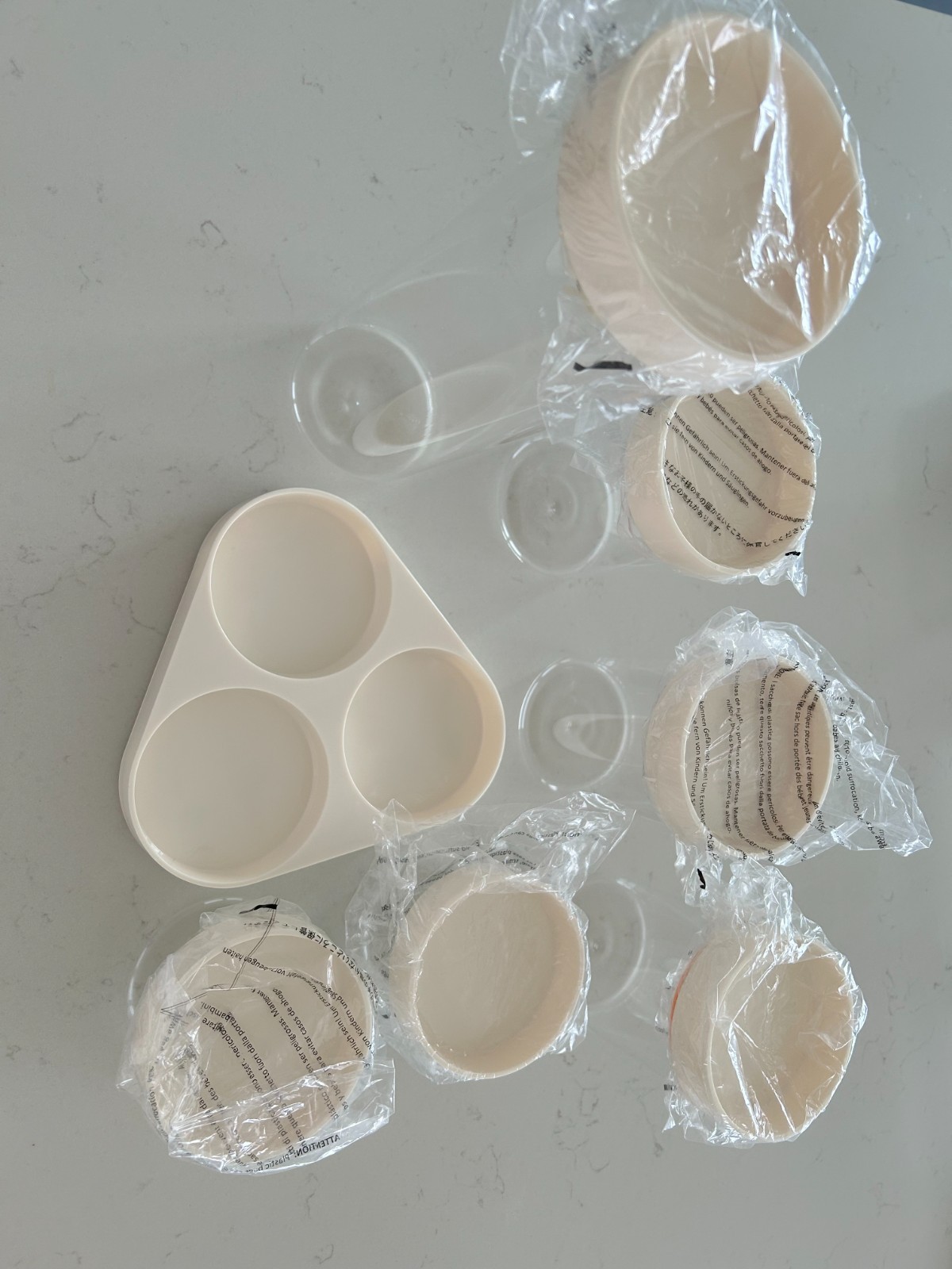 Joseph Joseph 6 teiliges Glasbehälterset im Drehständer