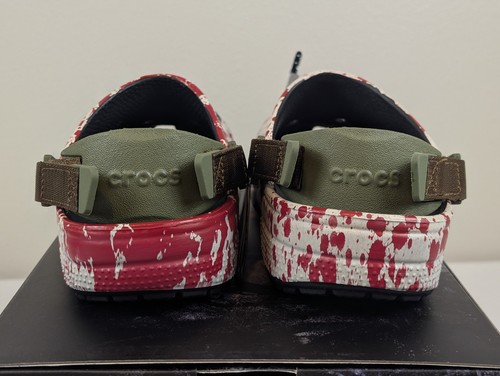 CROCS Classic Clogs Friday The 13th Jason Vorhees Men's 9 Women's 11 New In Box - Picture 6 of 13