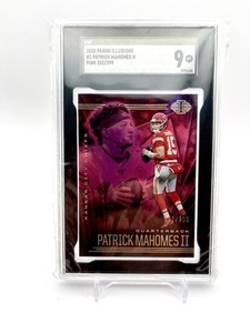 2020 Panini Illusions - Patrick Mahomes II #2 Trophy Collection Pink /399