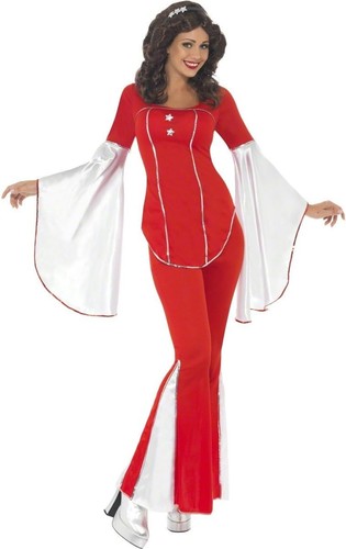 Smiffys Super Trooper Costume, Red (Size L) - Picture 3 of 3