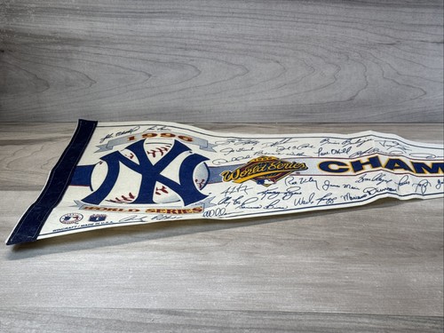New York Yankees 1996 World Series Champions MLB Pennant 30" WinCraft Sports - Picture 10 of 13