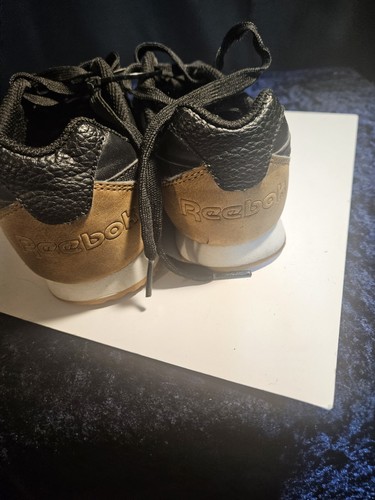 Reebok Classic Schuh Sneaker Damen Größe 3,5 schwarz und Leder @ S - Bild 8 von 8