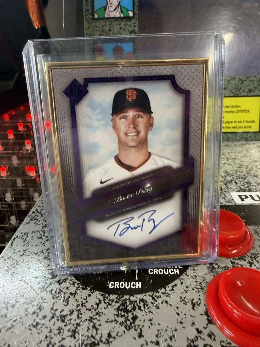 Buster Posey Baseball Serial Numbered Sports Trading Cards