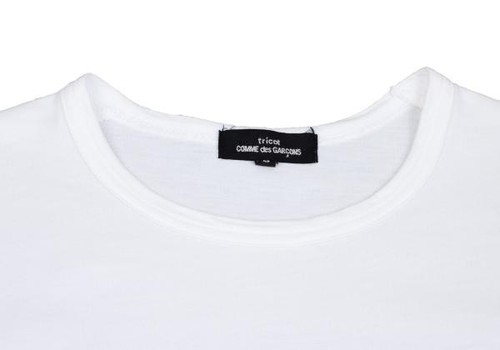 tricot COMME des GARCONS Orange Print T-shirt Size S(K-157921) - Picture 5 of 12