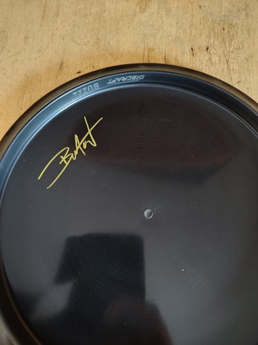 Discradt Full Color Buzzz SpongeBob Grungebob Signed By Brian Allen - Picture 4 of 4