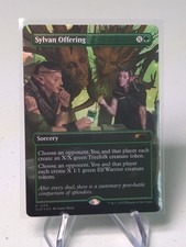 Sylvan Offering *FOIL* Secret Lair Drop NM MTG