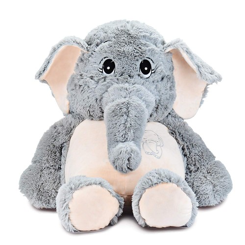 Giant Elephant Stuffed Animal Plush Toys Soft Gifts (Gray, 39 inches) - Bild 5 von 8