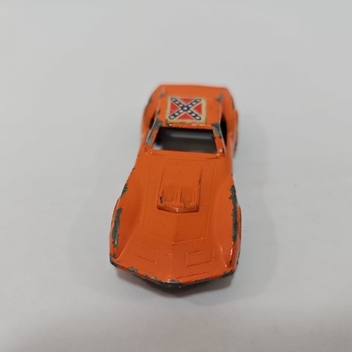 Vintage Midgetoy 1969 Chevrolet Corvette Stingray Orange Metal Diecast Car ๐ - Picture 2 of 5