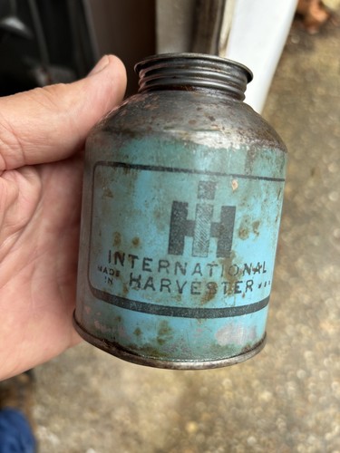 Bidone oliatore pubblicitario International Harvester Blue Hurst Motor Co. Longview TX - Foto 12 di 15