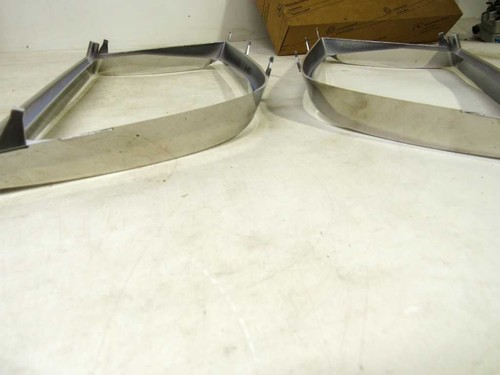 95-99 Mercedes W140 S500 Headlight Trim Surround Bezel Chrome L & R NEW NLA - Bild 9 von 12