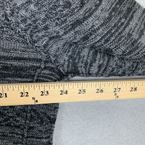 Suéter Carbono 2 Cobalto Gris Tejido Viscosa Lana Mezcla Conejo Pullover Para Hombres Grande - Imagen 3 de 11