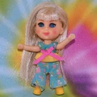 Mattel Liddle Kiddle BEAT A DIDDLE guitar doll in SLIPSY outfit Sears exclusive